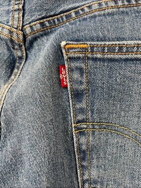 Levi's 501 Blue ‘93 Straight-Leg Denim Jeans with Copper Rivets
